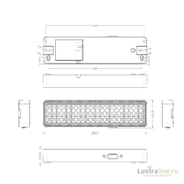 Аварийный светильник Эра DBA-103-0-20 Б0044396 Аварийный светильник Эра DBA-103-0-20 Б0044396