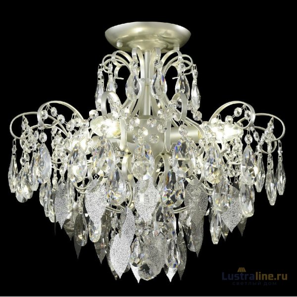 Потолочный светильник Crystal Lux ESMIRALDA PL4 SILVER Потолочный светильник Crystal Lux ESMIRALDA PL4 SILVER