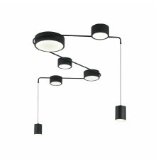 Потолочный светильник Indigo Modulo 14028/7С Black V000160L
