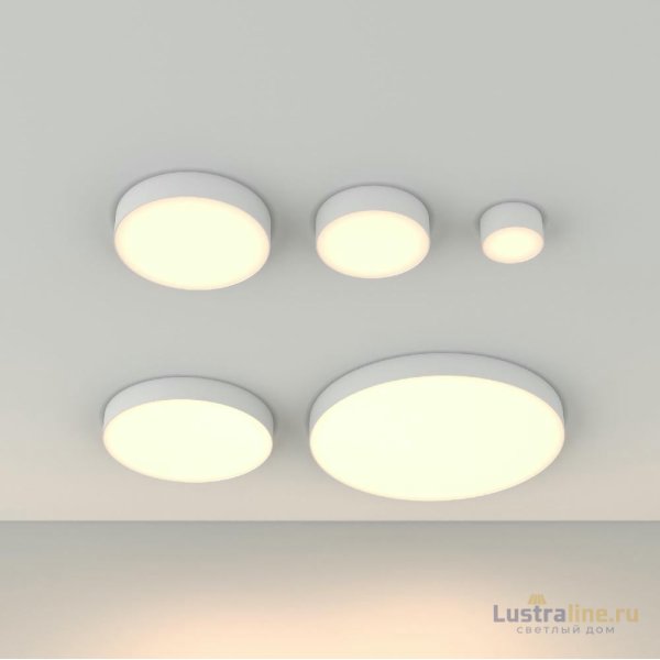 Потолочный светильник Maytoni Zon C032CL-90W3K-RD-W Потолочный светильник Maytoni Zon C032CL-90W3K-RD-W