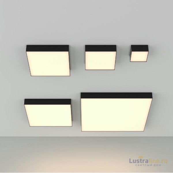 Потолочный светильник Maytoni Zon C032CL-90W3K-SQ-B Потолочный светильник Maytoni Zon C032CL-90W3K-SQ-B