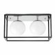 Потолочный светильник Lumina Deco Maldini LDC 8060-2 CHR+BK