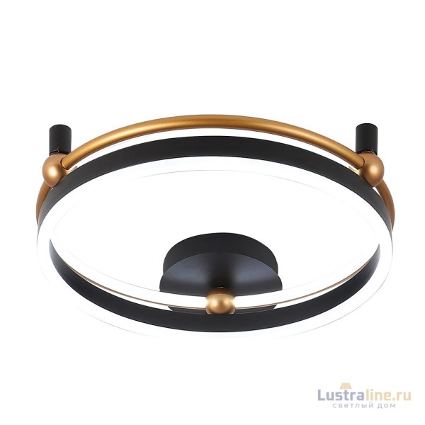 Потолочный светильник Crystal Lux FERNANDO PL48W LED BLACK/GOLD Потолочный светильник Crystal Lux FERNANDO PL48W LED BLACK/GOLD