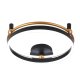 Потолочный светильник Crystal Lux FERNANDO PL48W LED BLACK/GOLD