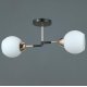 Потолочный светильник Illumico IL0689-2CSQ-24 BK FGD LIBRA