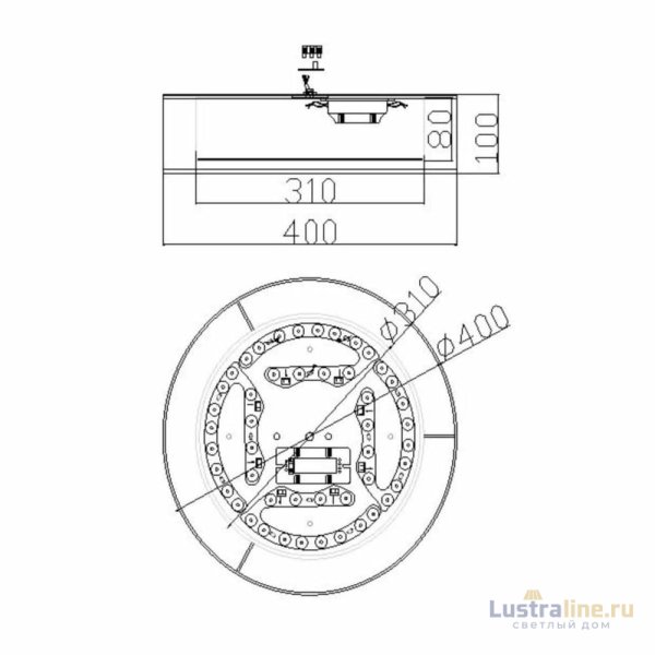 Потолочный светильник Freya Zoticus FR6005CL-L36G Потолочный светильник Freya Zoticus FR6005CL-L36G