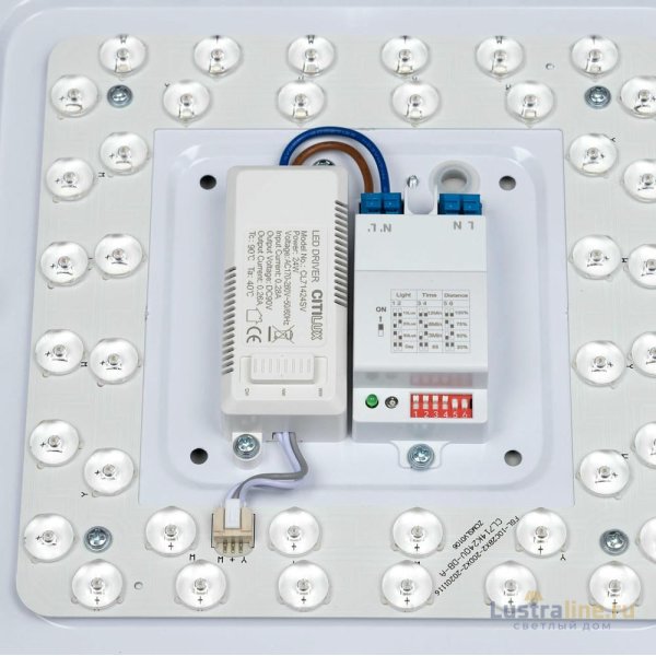 Потолочный светильник Citilux Симпла CL714K24SV Потолочный светильник Citilux Симпла CL714K24SV