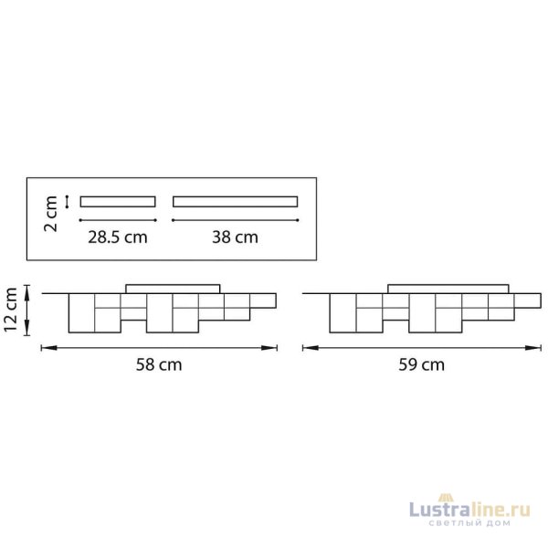 Потолочный светодиодный светильник Lightstar Favo 750122