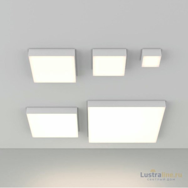 Потолочный светильник Maytoni Zon C032CL-90W4K-SQ-W Потолочный светильник Maytoni Zon C032CL-90W4K-SQ-W