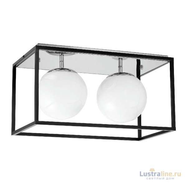 Потолочный светильник Lumina Deco Maldini LDC 8060-2 CHR+BK Потолочный светильник Lumina Deco Maldini LDC 8060-2 CHR+BK