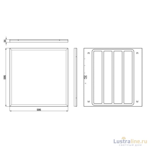Потолочный светильник Эра SPO-1-40-4K-M-90RA Б0059727