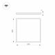 Светодиодная панель Arlight DL-INTENSO-S600x600-40W Day4000 (WH, 120 deg, 230V) 038429