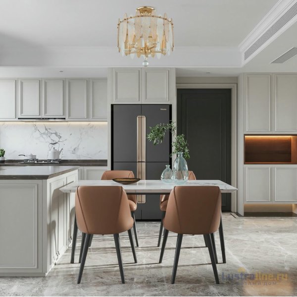Потолочный светильник Arte Milano Sorrento 373309/5/80/380 GD