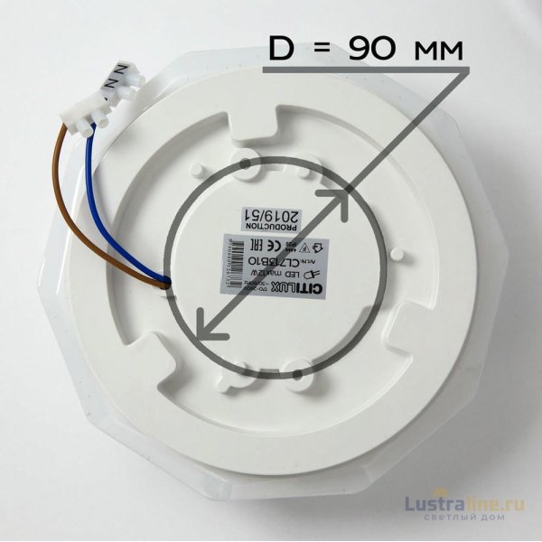 Потолочный светильник Citilux Диамант CL713A10G Потолочный светильник Citilux Диамант CL713A10G