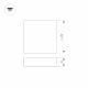 Потолочный светильник Arlight IM-QUADRO-EMERGENCY-3H-S400x400-44W Day4000 (WH, 120 deg, 230V) 041026