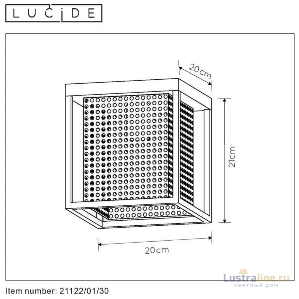 Потолочный светильник Lucide SANSA 21122/01/30