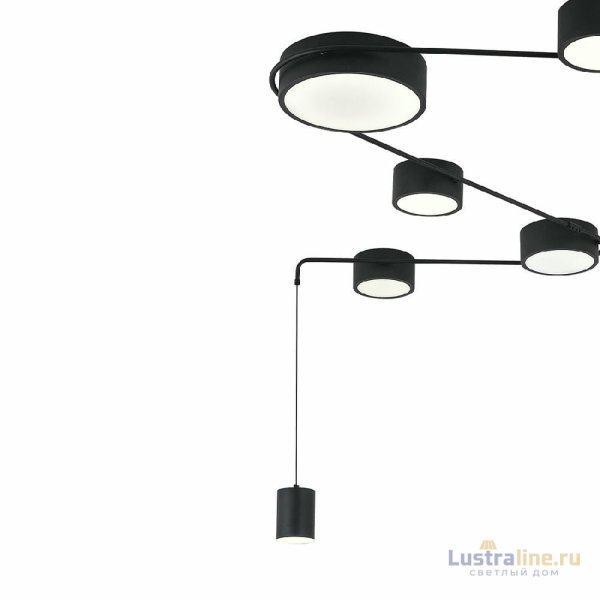 Потолочный светильник Indigo Modulo 14028/7С Black V000160L