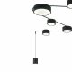 Потолочный светильник Indigo Modulo 14028/7С Black V000160L