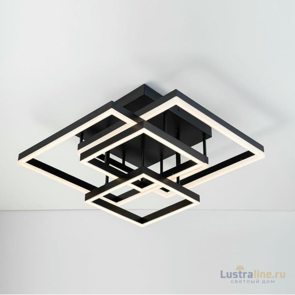 Потолочный светодиодный светильник Escada Union 10229/4LED Black Потолочный светодиодный светильник Escada Union 10229/4LED Black