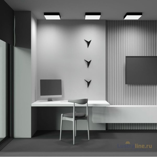 Потолочный светильник Maytoni Zon C032CL-45W3K-SQ-B