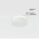 Потолочный светильник Maytoni Zon C032CL-36W4K-RD-B