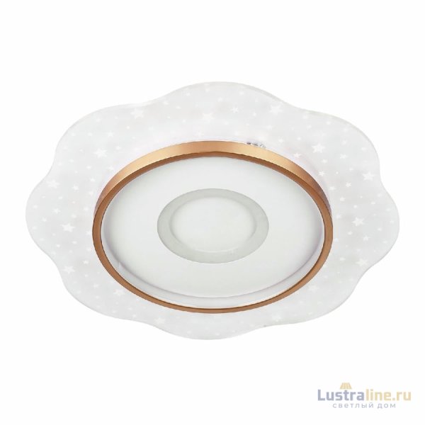 Потолочный светильник LED4U L1028-500 WH-GD
