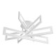 Потолочный светодиодный светильник iLedex Stalker 9082-R800-X 128W WH