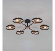 Потолочный светильник Eurosvet Gallo 70121/6 черный