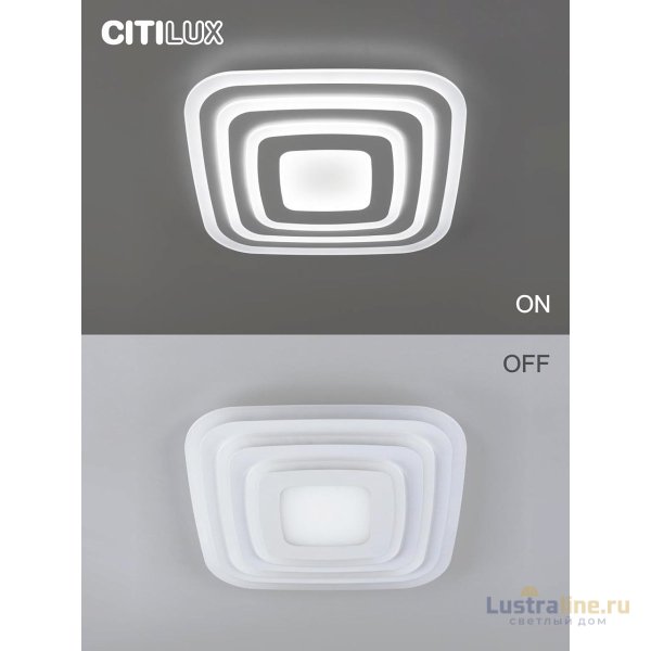 Потолочный светильник Citilux Триест Смарт CL737A100E Потолочный светильник Citilux Триест Смарт CL737A100E