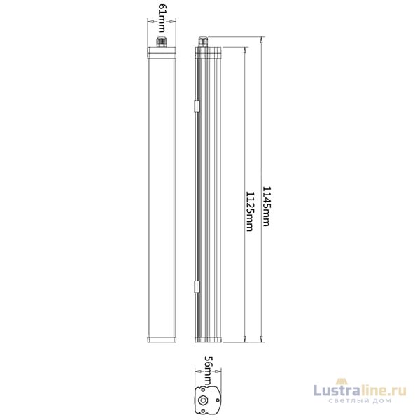 Потолочный светильник Deko-Light Tri Proof Motion 730455
