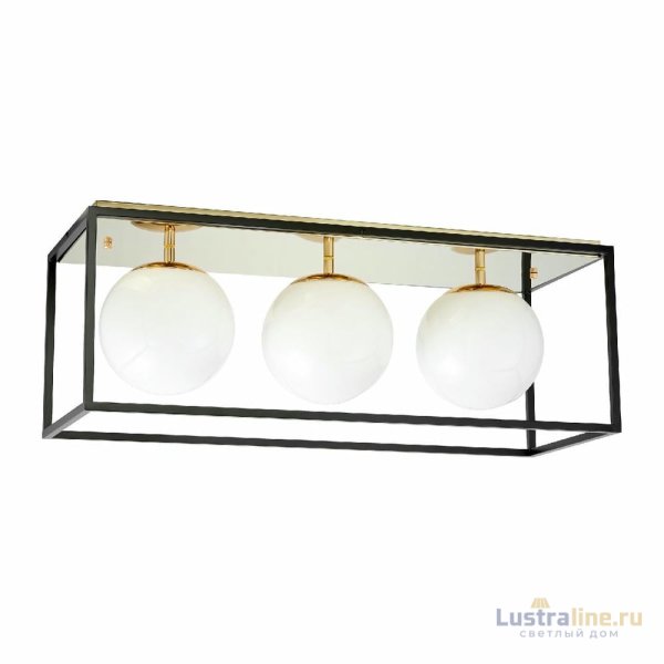 Потолочный светильник Lumina Deco Maldini LDC 8060-3 F.GD+BK