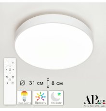 Потолочный светильник Arte Perfetto Luce Toscana PRO 3315.XM302-2-328/18W White TD