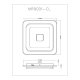 Потолочный светильник Myfar Button MR9001-CL