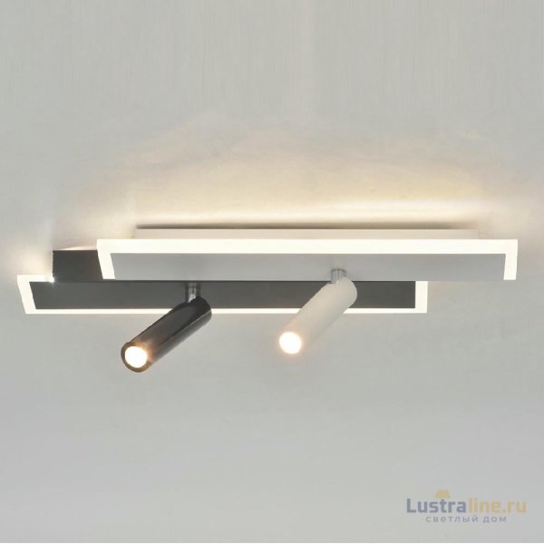 Потолочный светильник Escada 20047SMA/01LED WH/BK Потолочный светильник Escada 20047SMA/01LED WH/BK