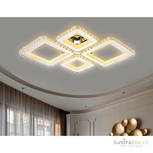 Потолочный светодиодный светильник Ambrella Light Acrylica FA1726