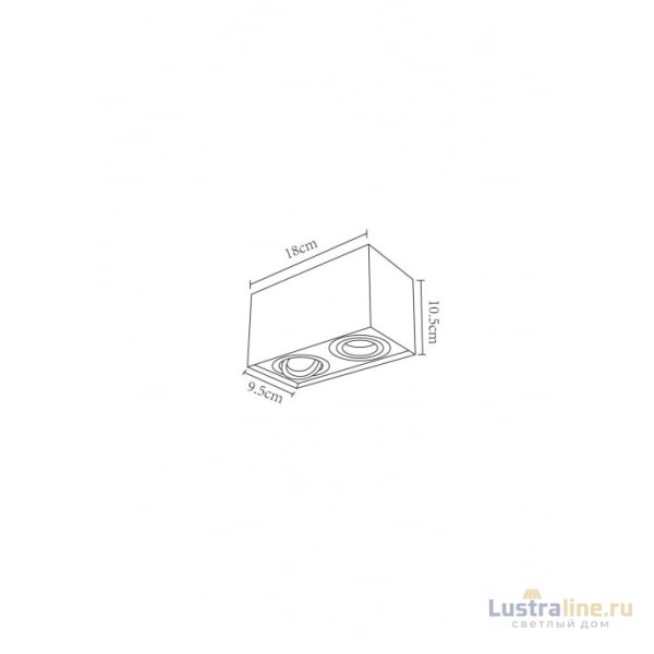 Потолочный светильник Arte Lamp Factor A5544PL-2BK