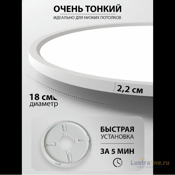 Потолочный светильник Natali Kovaltseva Plain LED LAMPS 81113/1C