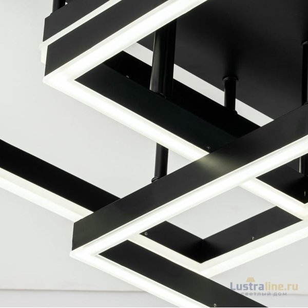 Потолочный светодиодный светильник Escada Union 10229/4LED Black Потолочный светодиодный светильник Escada Union 10229/4LED Black