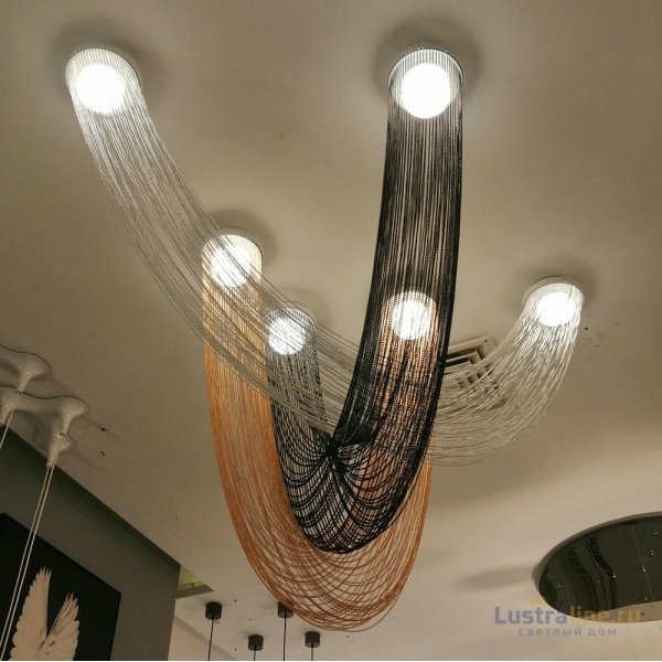 Потолочный светильник Delight Collection Aura 10114P silver