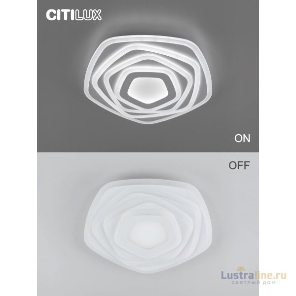 Потолочный светильник Citilux Триест Смарт CL737A54E Потолочный светильник Citilux Триест Смарт CL737A54E