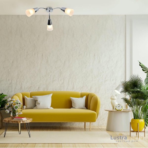 Потолочный светильник Escada Aquilegia 1100/3P Chrome Потолочный светильник Escada Aquilegia 1100/3P Chrome
