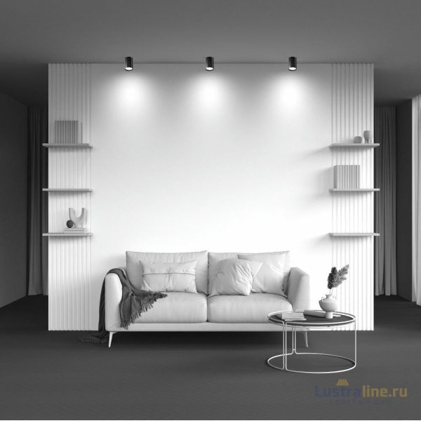 Потолочный светильник Maytoni Technical Hoop C086CM-GX53-MRD-B