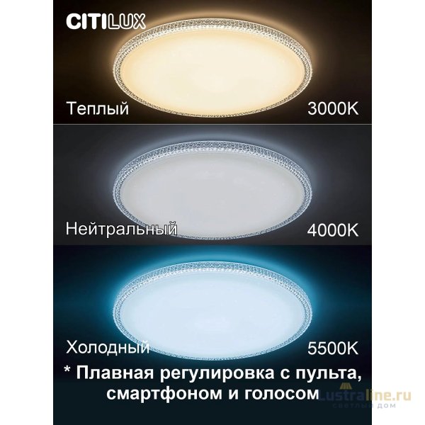 Потолочный светильник Citilux Альпина CL718A80G Потолочный светильник Citilux Альпина CL718A80G