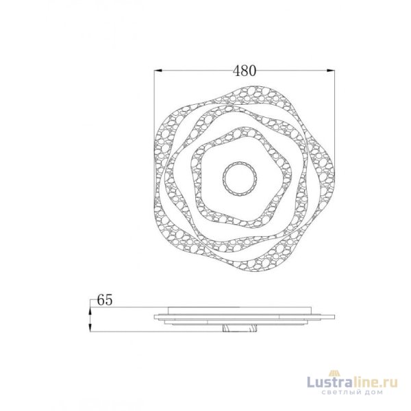 Потолочный светильник ARTE Lamp A1435PL-1WH