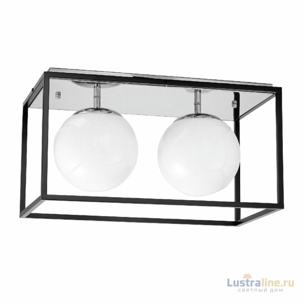 Потолочный светильник Lumina Deco Maldini LDC 8060-2 CHR+BK Потолочный светильник Lumina Deco Maldini LDC 8060-2 CHR+BK