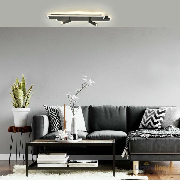 Потолочный светильник Escada 20047led 20047SMA/02LED BK Потолочный светильник Escada 20047led 20047SMA/02LED BK