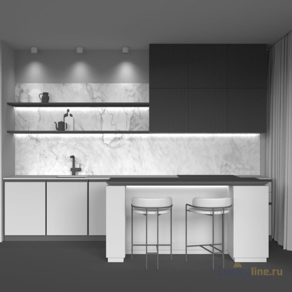 Потолочный светильник Maytoni Technical Alfa LED C064CL-01-15W3K-RD-WB