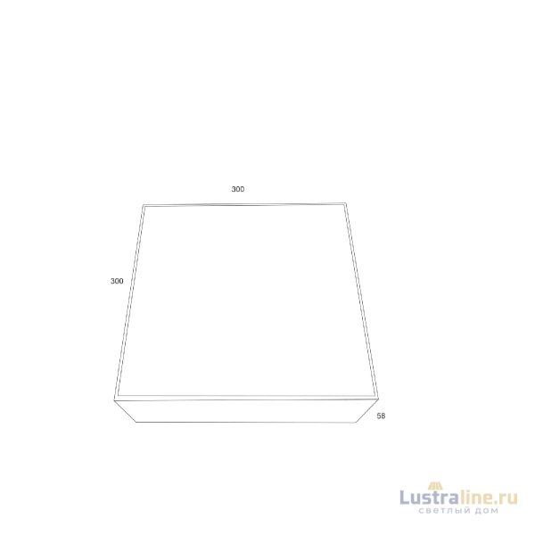 Потолочный светильник Maytoni Technical Zon C067CL-L40W4K Потолочный светильник Maytoni Technical Zon C067CL-L40W4K