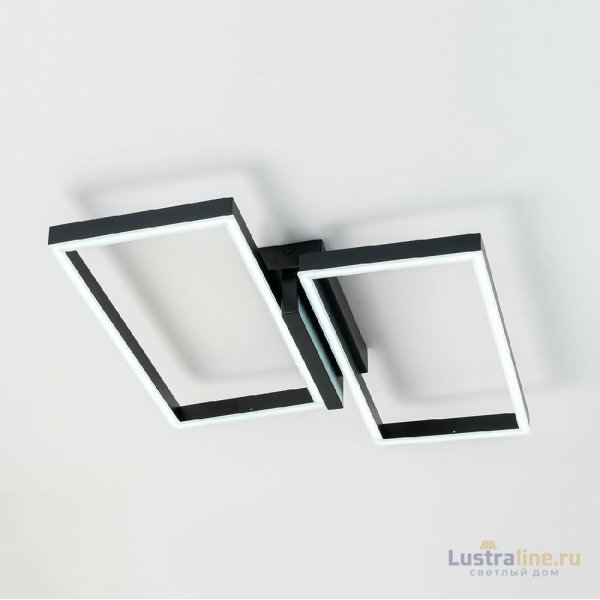 Потолочный светильник Escada Scales 10209/2LED Black Потолочный светильник Escada Scales 10209/2LED Black