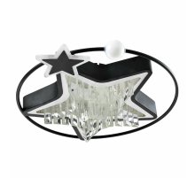 Потолочный светильник LED4U L8025-450 BK